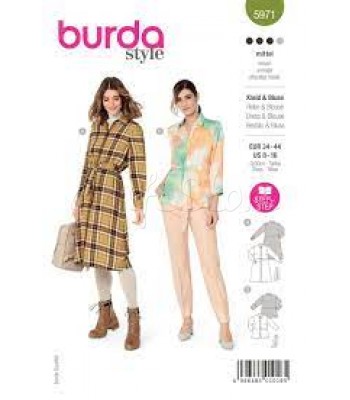 BURDA-πατρόν φορεματα 5973